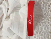 Vorschaubild 3 von Damen Sommerkleid Gr. 38 M Weiß Bohemian Midikleid Lochmuster