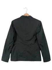 Vorschaubild 2 von Damen Blazer Schwarz Gestreift Gr. 38/M Casual Klassisch