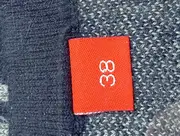 Vorschaubild 4 von Damen Freizeitkleid Gr. 38/M Blau Kariert Klassisch Elegant