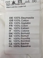 Vorschaubild 4 von Herren T-Shirt M/48 Weiß Casual Basic Schriftzug