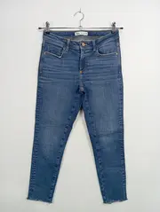 Vorschaubild 2 von Damen Jeans Skinny Fit Gr. 38 M Blau Casual Stretch Hose