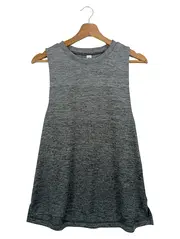 Vorschaubild 1 von Damen Sport Shirt Grau Meliert Gr. 32/XXS Ärmellos