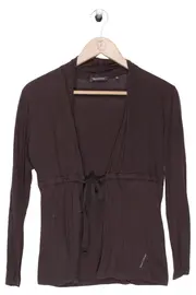 Vorschaubild 1 von Marc OPolo Strickjacke Damen Gr. 36/S Braun Casual Cardigan Baumwolle