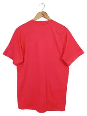 Vorschaubild 2 von Sport Shirt Herren Rot Gr. 50/M Sportlich Polyester Kurzarm
