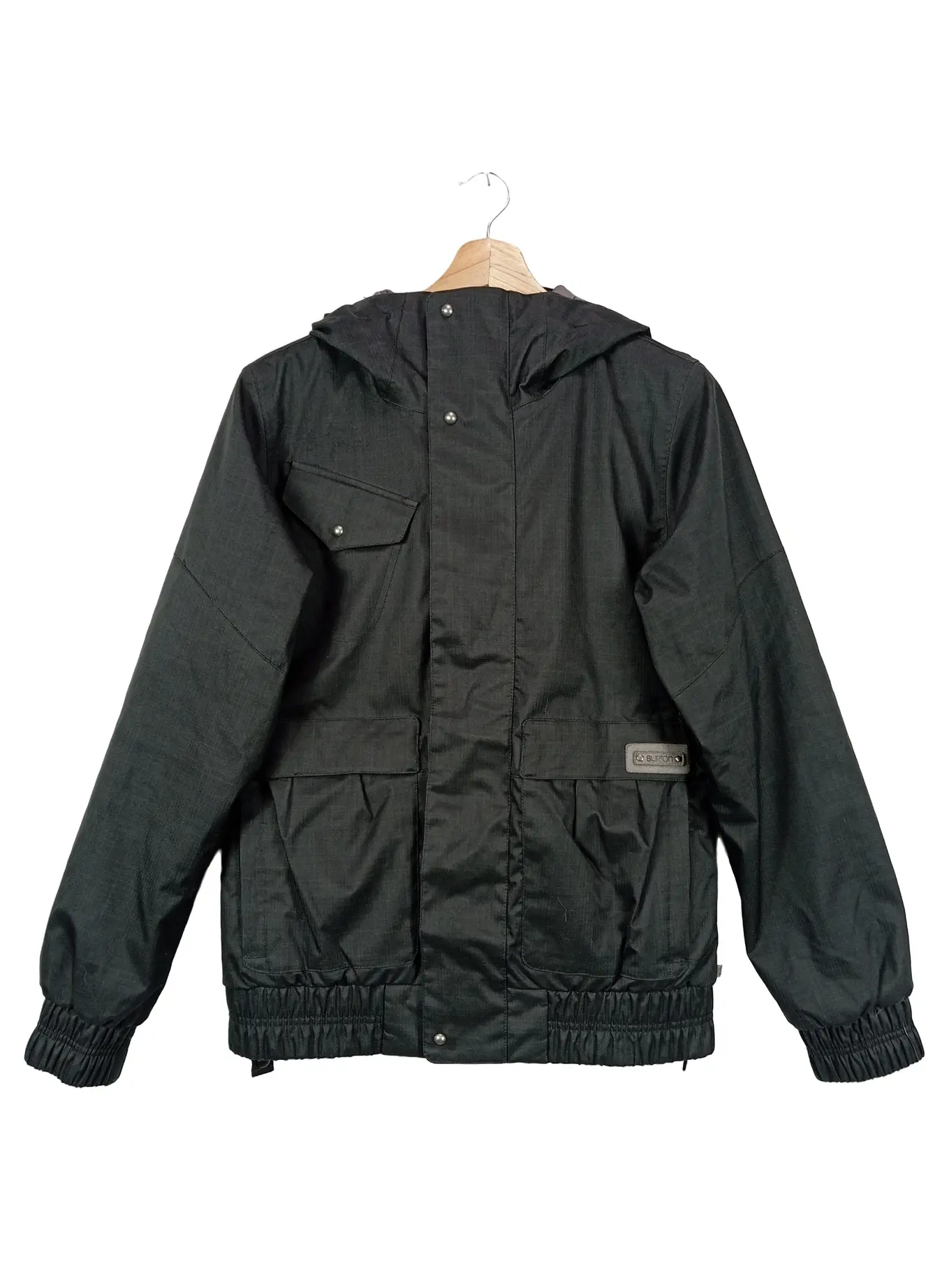 BURTON Damen Winterjacke Schwarz Gr. 36/S Streetwear Outdoor Kapuze