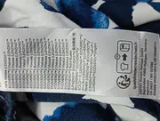 Vorschaubild 5 von Damen Stoffhose Gr. 40 L Blau Floral Muster Casual Modern