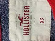 Vorschaubild 3 von Damen Sweatshirt Blau Gr. 34/XS Casual Sportlich Cropped Logo-Print