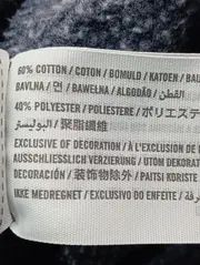 Vorschaubild 5 von Damen Sweatshirt Blau Gr. 34/XS Casual Sportlich Cropped Logo-Print