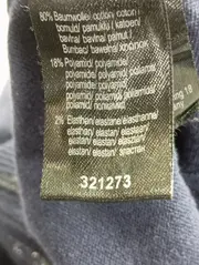Vorschaubild 6 von Damen Sweatjacke Gr. 32/34 Blau Casual Baumwolle Kapuze Reißverschluss