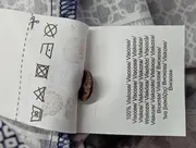 Vorschaubild 4 von Damen Blusenkleid Gr. 38/M Blau Gemustert Casual Vintage