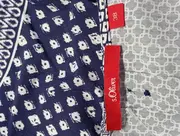 Vorschaubild 3 von Damen Blusenkleid Gr. 38/M Blau Gemustert Casual Vintage