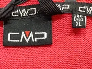 Vorschaubild 3 von Damen Fleecejacke Rot Gr. 42/XL Kapuze Sport Outdoor