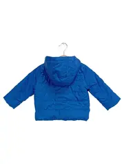 Vorschaubild 2 von Kinder Winterjacke Gr. 86 Blau gesteppt Kapuze Streetwear