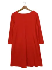 Vorschaubild 2 von Damen Freizeitkleid Rot Gr. 38;M Viskose Polyester Elegant Casual