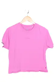 Vorschaubild 1 von Levis Damen T-Shirt Gr. 32/XXS Rosa Casual Logo-Print Kurzarm Baumwolle