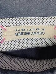 Vorschaubild 3 von Herren Freizeithemd Blau Gr. 44/XS Casual Baumwolle Langarm