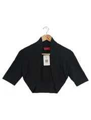 Vorschaubild 1 von Damen Blazer Gr. 36/38 S/M Schwarz Elegant Kurzarm Bolero