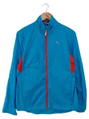 Vorschaubild 1 von Trainingsjacke Kinder Gr. 164 Blau Nylon Sport Freizeit