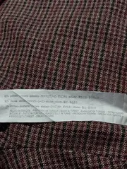 Vorschaubild 4 von Damen Hemdbluse Gr. 36/S Braun Kariert Klassisch Business Langarm