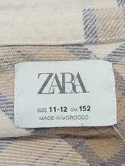 Vorschaubild 3 von Kinder Freizeithemd Gr. 152 Mehrfarbig Kariert Casual Langarm