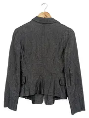 Vorschaubild 2 von Damen Blazer Gr. 34/XS Grau Elegant Business Jacke
