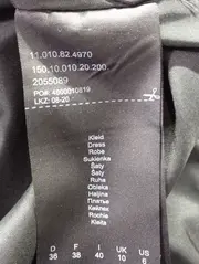 Vorschaubild 4 von Damen Businesskleid Gr. 36/S Grau Elegant Büro Kleid 3/4-Arm