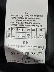 Vorschaubild 4 von Damen Wintermantel Gr. 40/L Grau Wolle Kaschmir Elegant