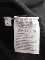 Vorschaubild 5 von Damen Etuikleid Gr. 36/S Schwarz Elegant Animal-Print Pailletten