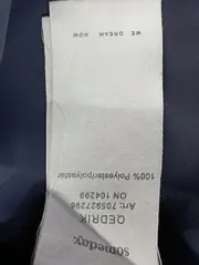 Vorschaubild 4 von Damen Blusenkleid Gr. 34/XS Blau Klassisch Elegant Hemdblusenkleid