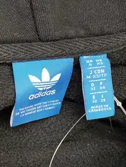 Vorschaubild 3 von Damen Kapuzenpullover Hoodie Schwarz Logo Gr. 32/XS Casual Sportlich