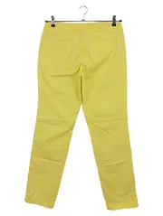 Vorschaubild 2 von Damen Stoffhose Chino Gr. 38 (M) Gelb Baumwolle Basic