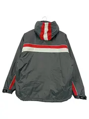 Vorschaubild 2 von Kinder Skijacke Grau Gr. 158/164 Sportlich Kapuze Reißverschluss