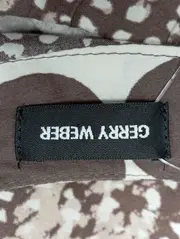 Vorschaubild 3 von Bluse Damen Braun Punkte Farbverlauf Casual Einheitsgröße