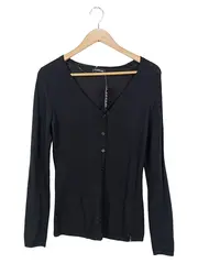 Vorschaubild 1 von TAIFUN Strickjacke Damen Gr. 34/XS Schwarz Klassisch Elegant Cardigan