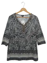 Vorschaubild 2 von VIVENTY BERND BERGER Bluse Damen 36/S Mehrfarbig Paisley 3/4-Arm Casual