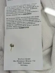 Vorschaubild 5 von Damen Poloshirt Gr. 38/M Casual Braun Gestreift Baumwolle