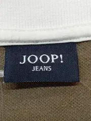 Vorschaubild 3 von Damen Poloshirt Gr. 38/M Casual Braun Gestreift Baumwolle