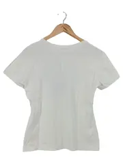 Vorschaubild 2 von Damen T-Shirt Weiß Einheitsgröße Pailletten Fächer