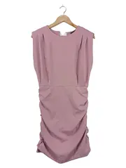 Vorschaubild 1 von Etuikleid Damen Gr. 36/S Rosa Elegant Business Kleid gerafft