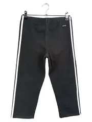 Vorschaubild 2 von Kinder Leggings Gr. 170 Schwarz Sportlich Uni Logo-Print