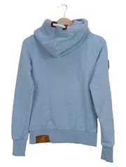 Vorschaubild 2 von Damen Kapuzenpullover Hoodie Blau Gr. 34/XS Casual Urban Streetwear