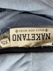 Vorschaubild 3 von Damen Kapuzenpullover Hoodie Blau Gr. 34/XS Casual Urban Streetwear