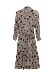 Vorschaubild 2 von Hemdblusenkleid Gr. 36 Viskose Vintage