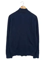 Vorschaubild 2 von Herren Pullover Blau Gr. XL/54 Casual Baumwolle Polyamid