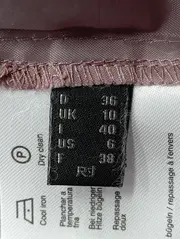 Vorschaubild 5 von Damen Freizeitkleid Gr. 36/S Lila Elegant Vintage Rüschen Midikleid