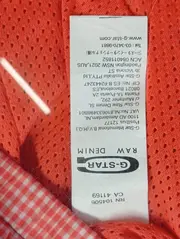 Vorschaubild 4 von Damen Jeansjacke Gr. 34/XS Rot Kariert Streetwear Vintage Casual