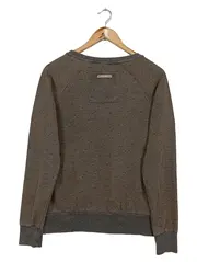 Vorschaubild 2 von Pullover Damen Gr. 38/M Braun Casual Punkte Langarm Sweatshirt