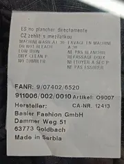 Vorschaubild 5 von Bleistiftrock Damen 42;XL Schwarz Business Elegant Midirock