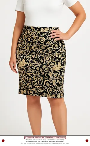 HIRSCH Bleistiftrock