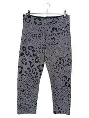 Vorschaubild 1 von Damen Leggings Gr. S (36) Grau Tierdruck Sportlich Climalite